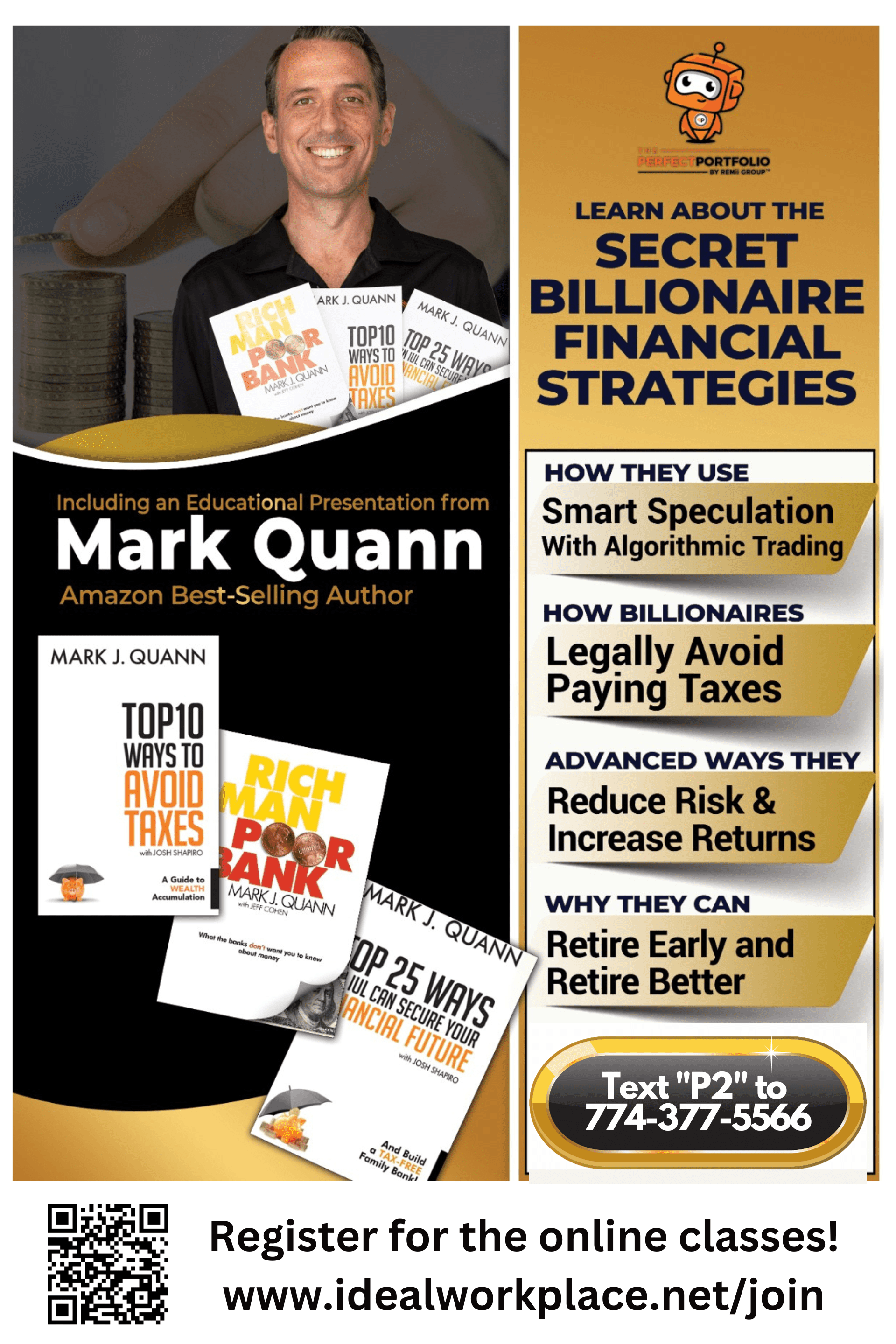 perfect portfolio flyer