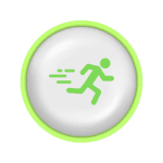 running man button